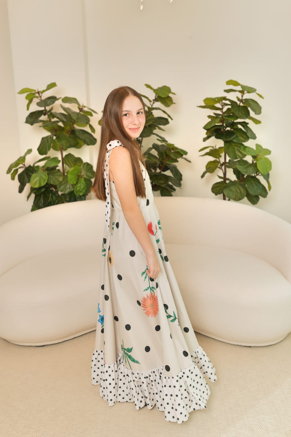 VESTIDO LARGO HOLANDA